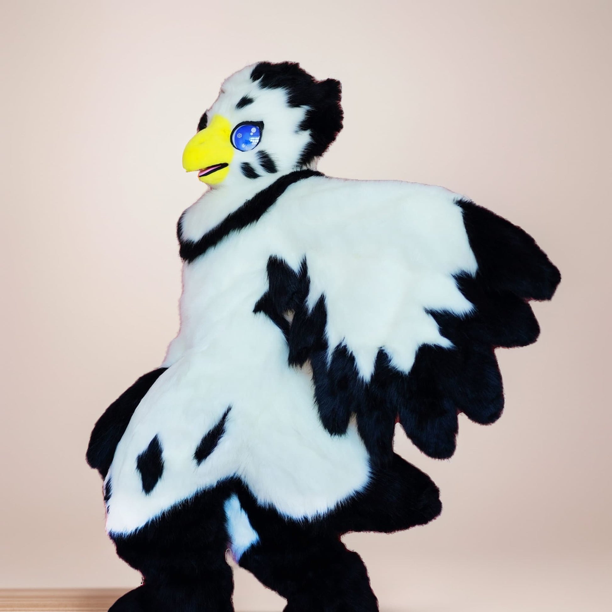 Bird Fursuit for Cosplay & Events,comic con suit, cosplay party fursuit, furry art , bire play, eagle fursuit Athro plush fursuit head body