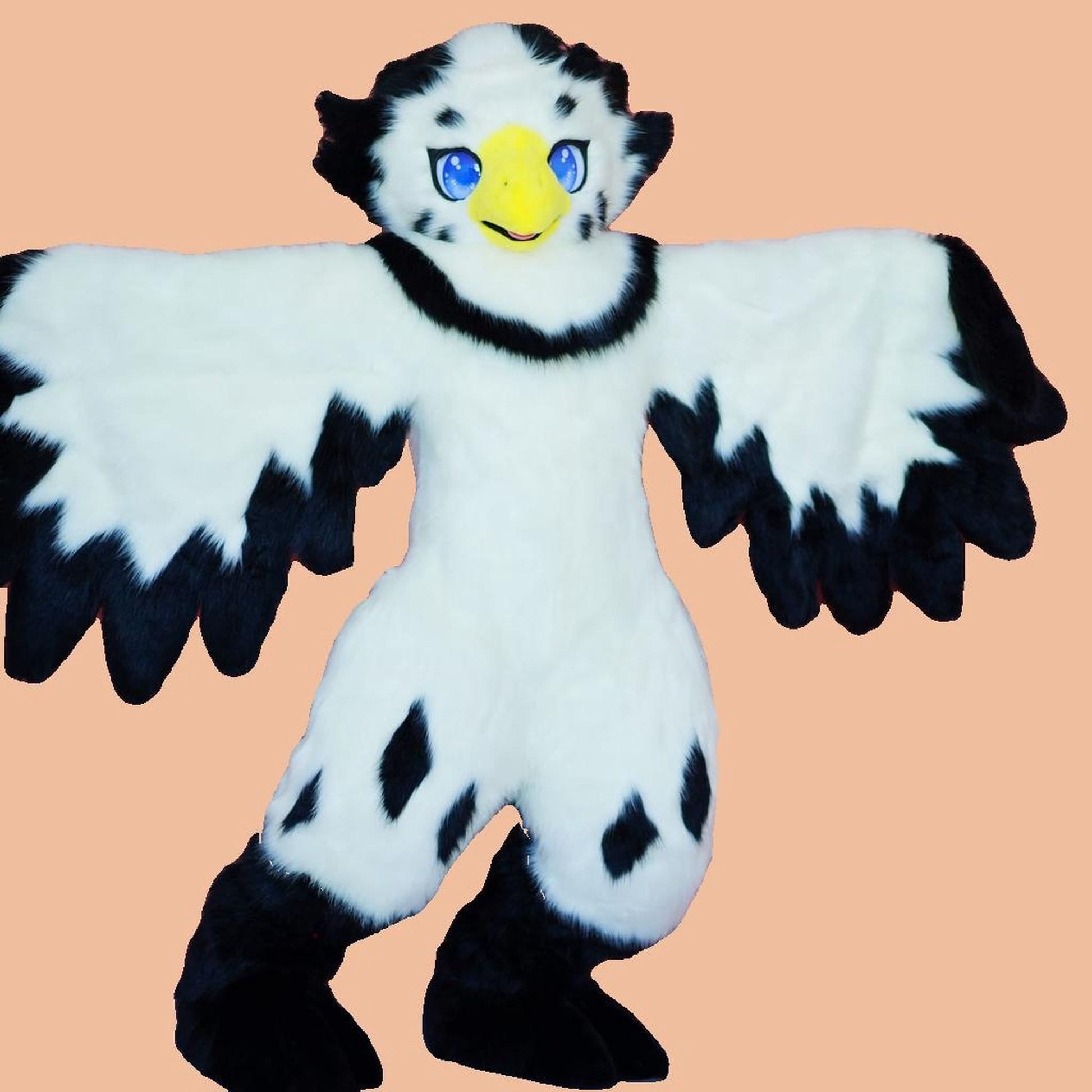 Bird Fursuit for Cosplay & Events,comic con suit, cosplay party fursuit, furry art , bire play, eagle fursuit Athro plush fursuit head body